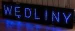 LED REKLAMA DIODOWA 110x25cm Wędliny 170 zł