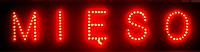 LED REKLAMA DIODOWA 110x25cm Mięso 170 zł