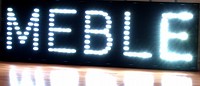 LED REKLAMA DIODOWA mryga 66x20cm Meble 125 zł