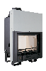 Termokominek CTM Maxi Flame 28kW (24kW wymiennik wodny)