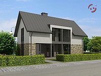 Projekt domu jednorodzinnego PS-GA-70-20