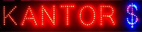 LED REKLAMA KANTOR z dolarem SZYLD TABLICA MOCNA!!