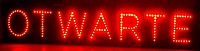 LED REKLAMA OTWARTE 119x25 SZYLD TABLICA MOCNA!!!